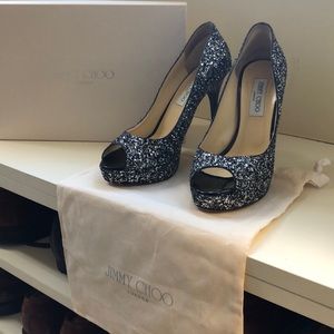 Jimmy Choo evening shoes